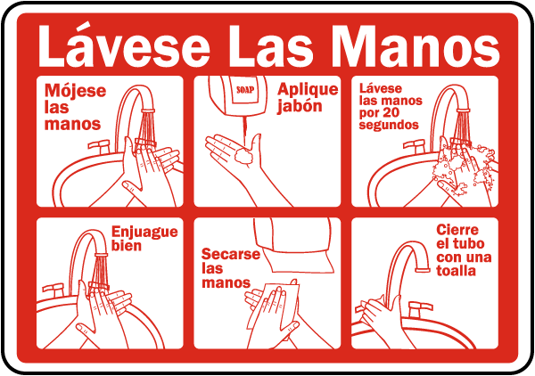 How to say go wash your hands in spanish