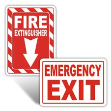 Fire / Exit / Emergency Signs