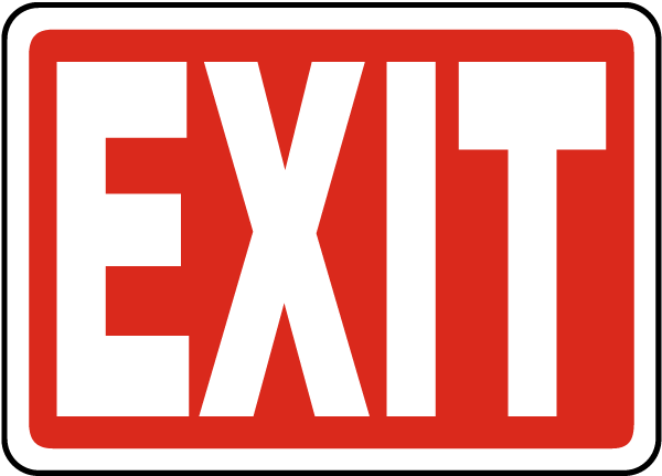 Exit Sign A5106 By