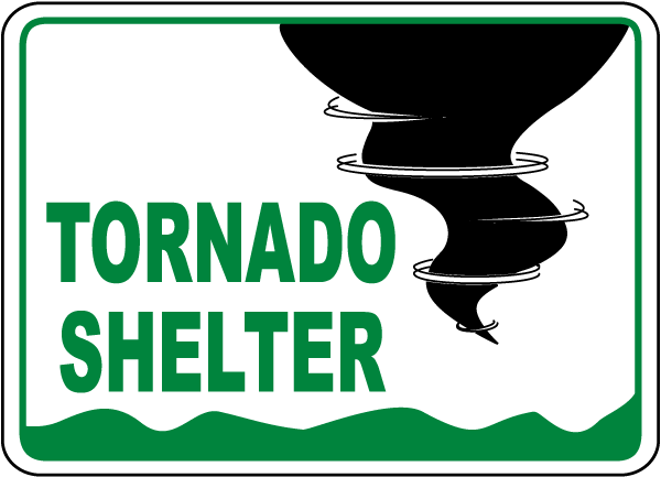 Tornado Shelter Symbol