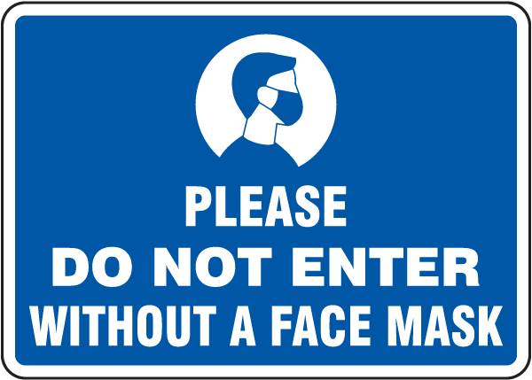 please-do-not-enter-without-face-mask-sign-save-10-w-discount