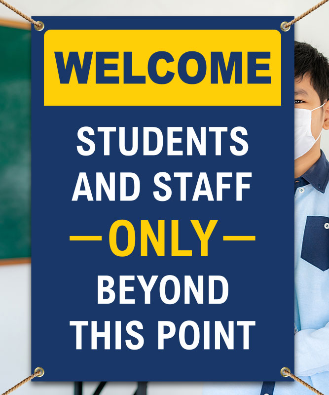 Welcome Students And Staff Banner Get 10% Off Now