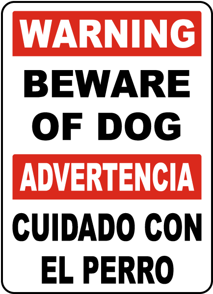 bilingual-warning-beware-of-dog-sign-f8135bi-by-safetysign