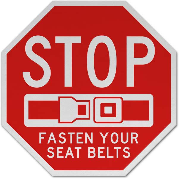 Fasten seat belt, please!