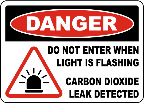 Danger Do Not Enter When Lights Flashing Sign