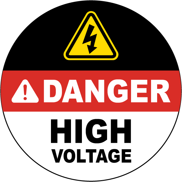 danger-high-voltage-floor-sign-e3452