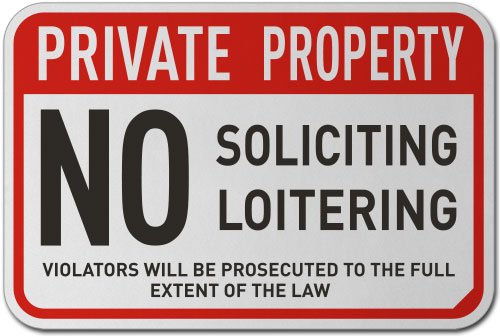 order-no-soliciting-loitering-sign-online-save-10-w-discount