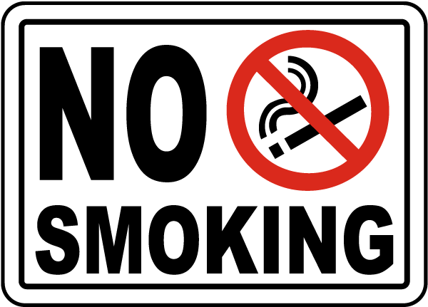 No Smoking Sign By Safetysign Com