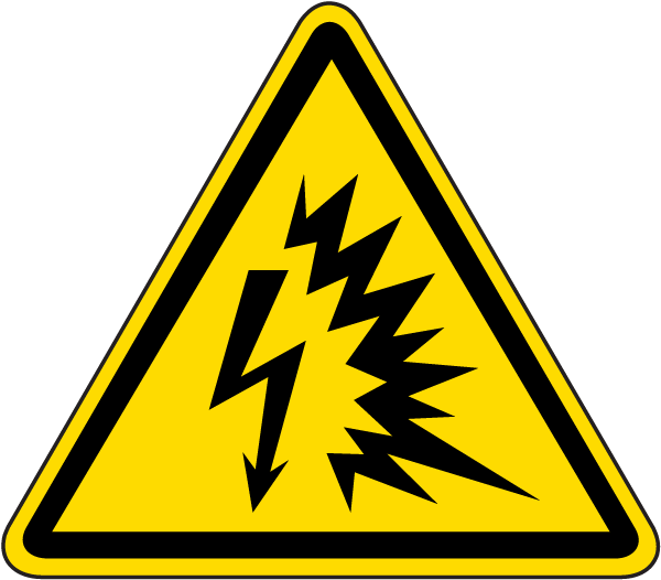Warn of Arc Flash Hazard Label J6588 - by SafetySign.com