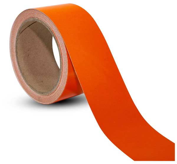orange reflector tape