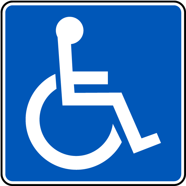 International Symbol of Accessibility Sign T5342 - by SafetySign.com