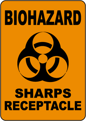Sharps Disposal Biohazard Ansi Notice Label Sku Lb 22 - vrogue.co