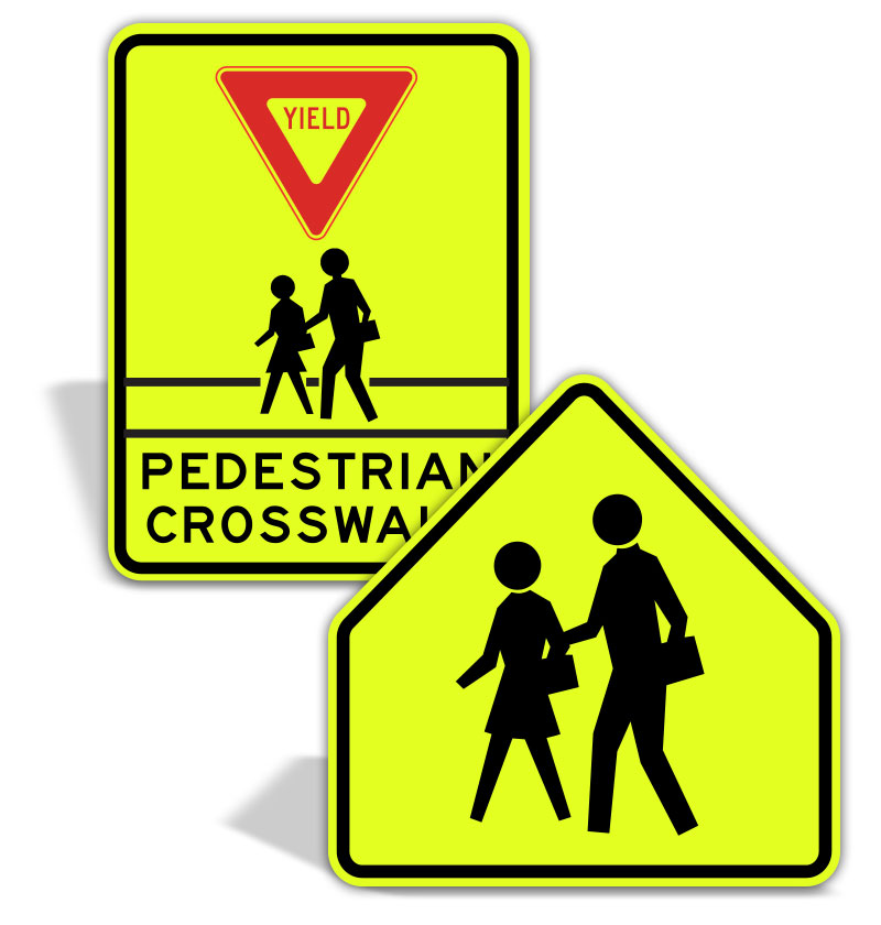 SCHOOLSIGNS4U - Road Safety Awareness Sign - Design Two