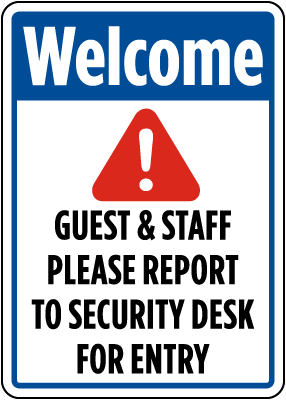 my security sign