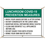 Lunchroom COVID-19 Prevention Measures Banner