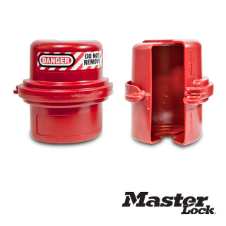 Master Lock Rotating Electrical Plug Lockout, Red