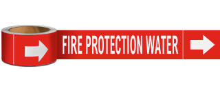 Fire Protection Water Pipe Marker