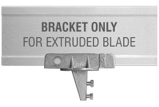 90 Degree U-Channel Post Extruded Blade Bracket