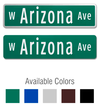 Official Street Name Sign