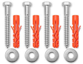 Concrete Anchors Kit by SafetySign.com