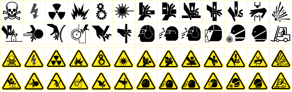 iso safety symbols